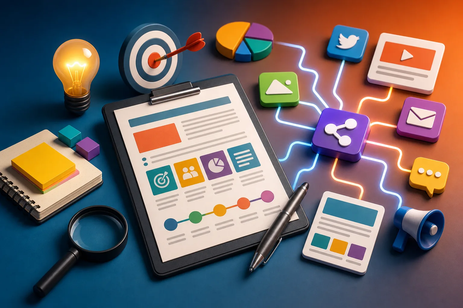 Briefing para distribuição eficaz de conteúdo digital em PMEs brasileiras