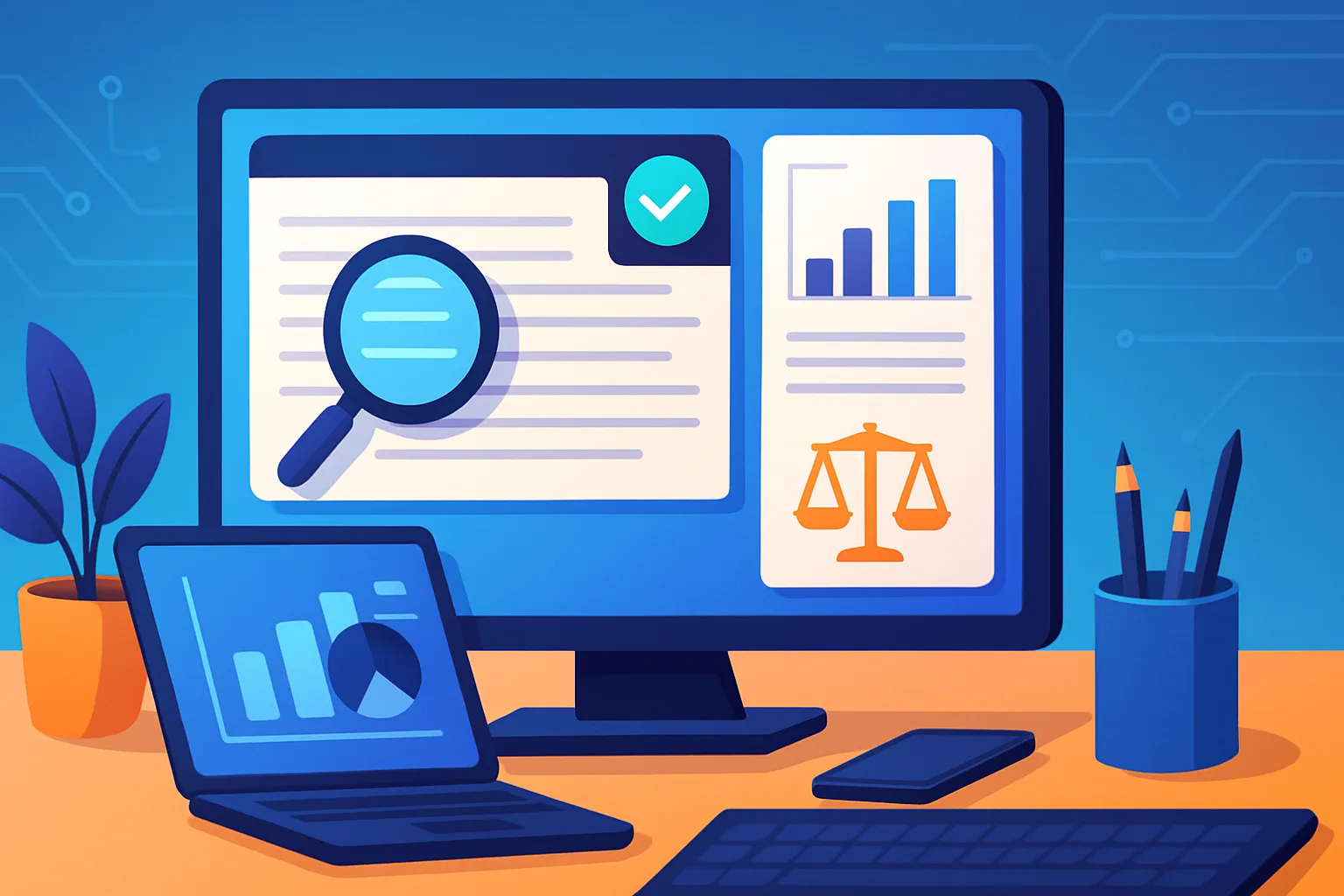 Interface de software de conteúdo com revisão de compliance para nichos regulados
