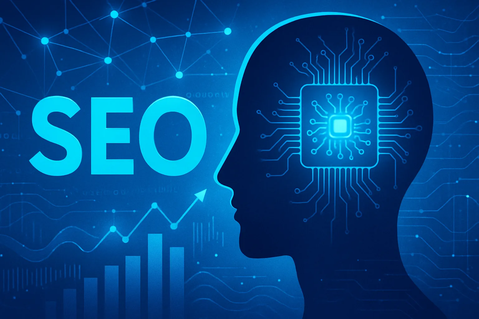 Radar SEO e IA mostrando integração de dados e analise semântica em 2026