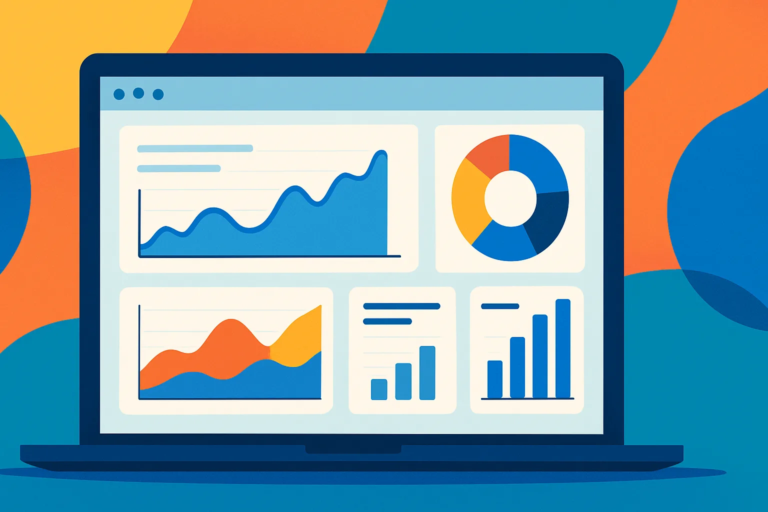 Dashboard do Google Search Console para iniciantes exibindo métricas de desempenho