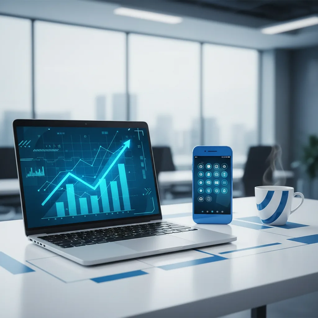 Interface digital exibindo dashboards de ganhos financeiros e ícones de diversas plataformas de renda extra online no Brasil.