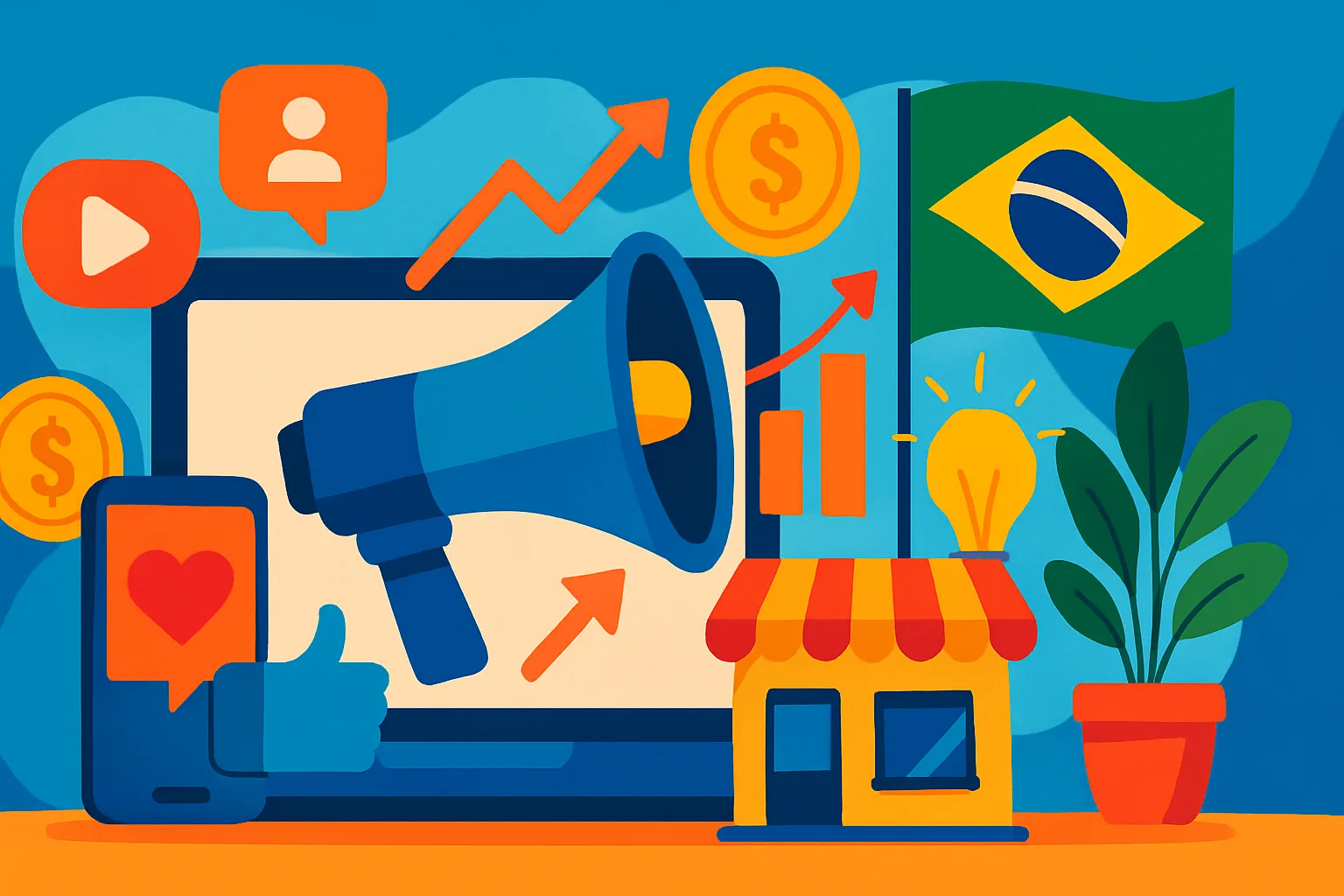 Estratégias de marketing para PMEs no Brasil com foco em digital e automação