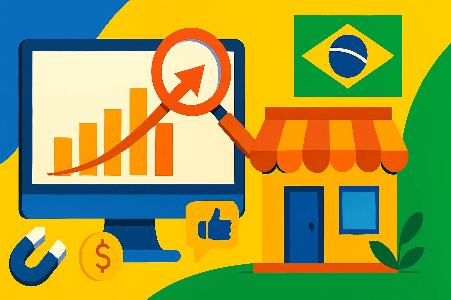 imagem editorial para escrever para donos de pmes no brasil