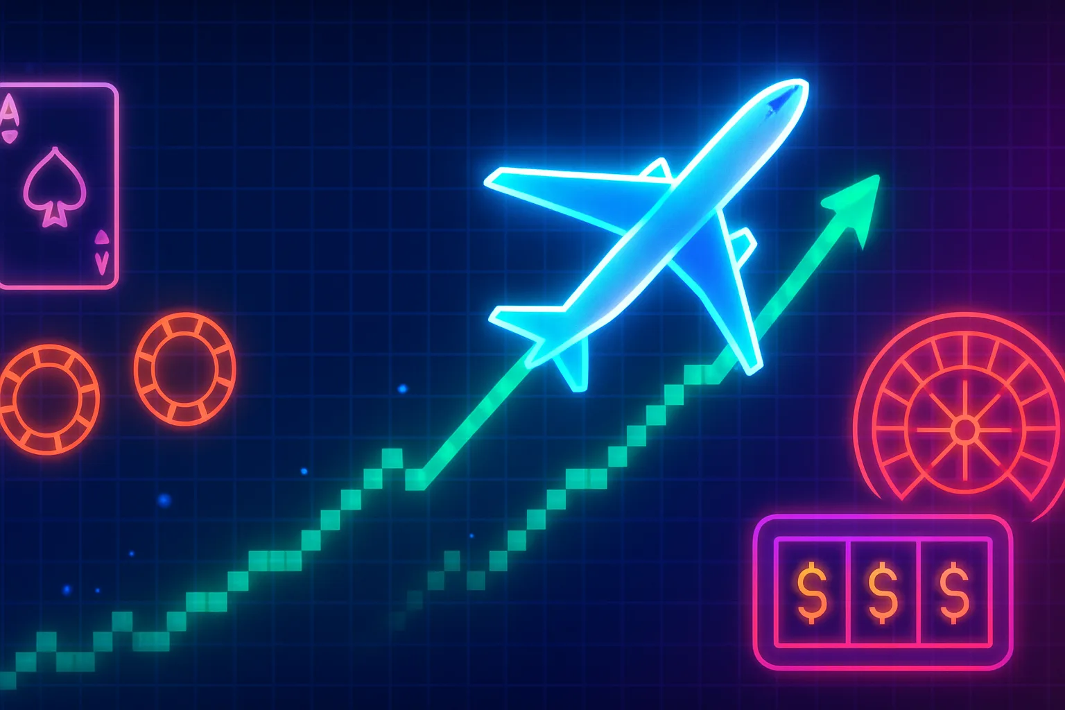 Gráfico do jogo Aviator mostrando o funcionamento de apostas online