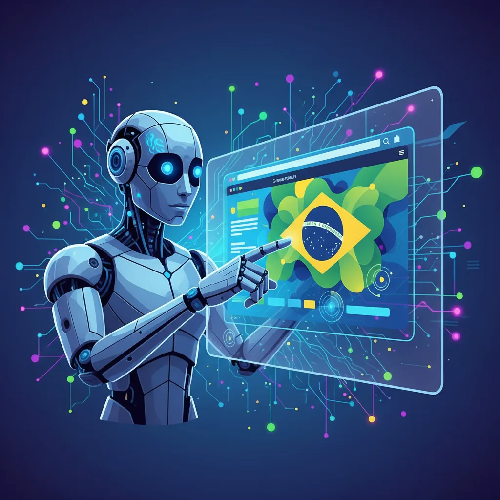 Inteligência artificial citando uma empresa brasileira em 2026
