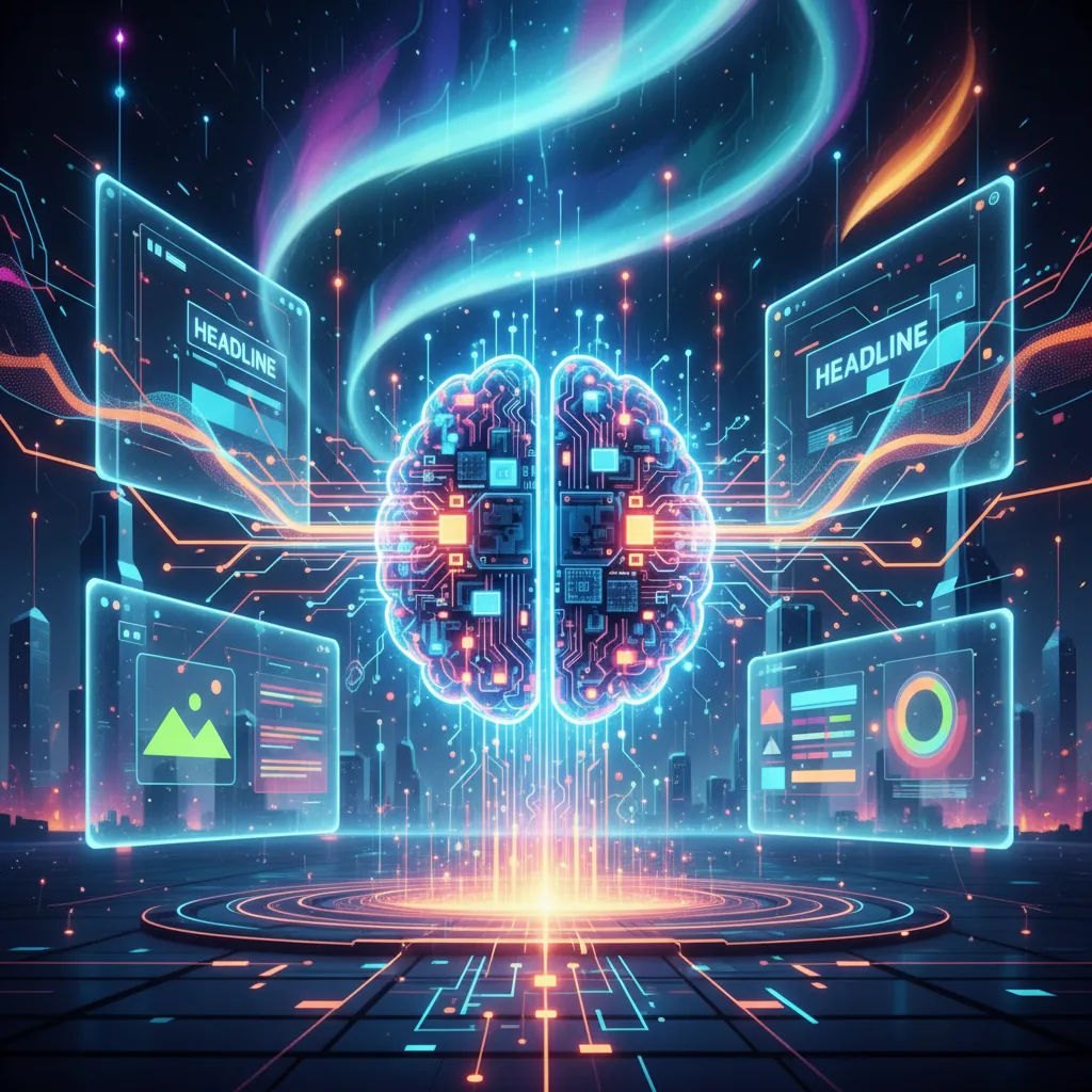 Inteligência artificial gerando conteúdo para blog com BlogAI